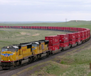 shipping train